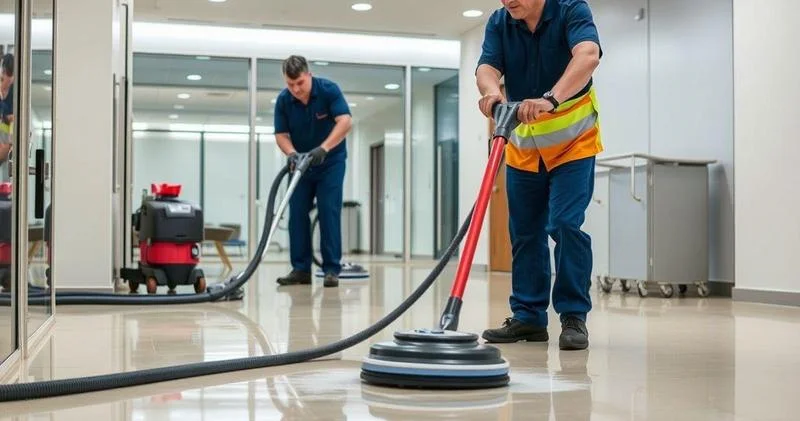 Empresa especializada em limpeza de pisos