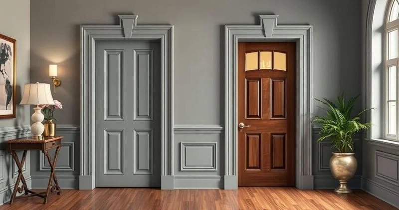 Guarnição de batente de porta