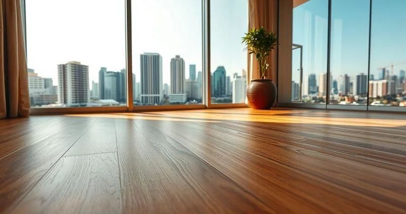 Piso de madeira laminado
